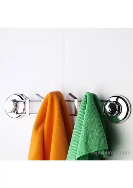 Vakumlu 5'li askılık modern ve şık tasarımıyla kullanımı kolay çözümler sunar