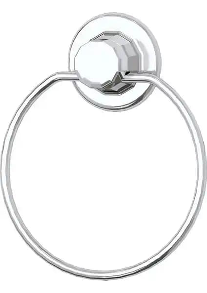 Vakumlu Yuvarlak Havluluk Krom DM235 Modern ve Kolay Kullanım Özellikleri