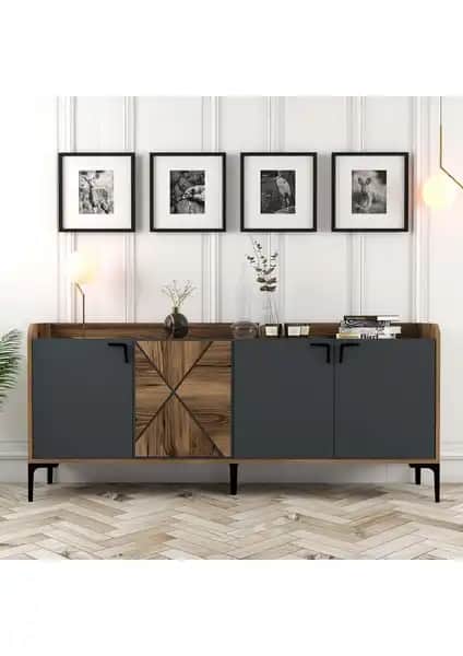 Variant Venedik Konsol Ceviz ve Antrasit Renk Seçenekleriyle Modern Tasarım
