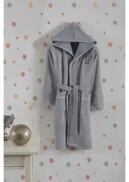 Varol Bambu Nakışlı Garson Boy Bornoz - Doğal Malzeme ve Şık Tasarım Bir Arada