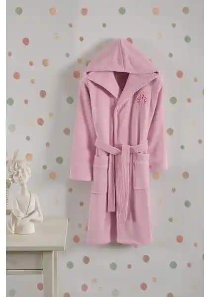 Varol Bambu Nakışlı Garson Boy Bornoz Flamingo ile Konfor ve Şıklık Bir Arada