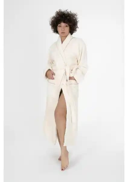 Varol Biyeli Şal Yaka Bambu Bornoz: Rahat ve Şık Tasarım ile Doğa Dostu Kullanım