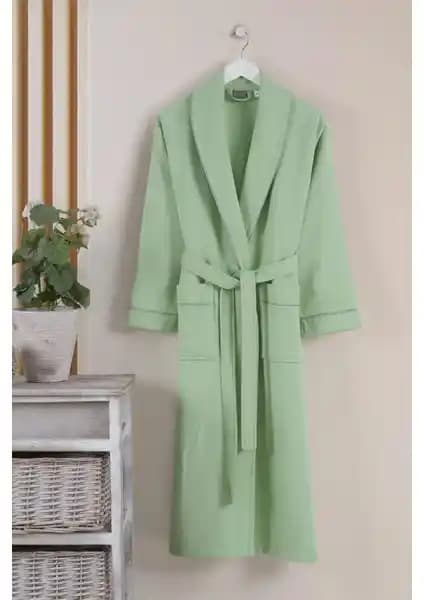 Varol Dama Serisi Şal Yaka Pike Bornoz Sabahlık Yüksek Kalite ve Konfor Sunan Tasarım