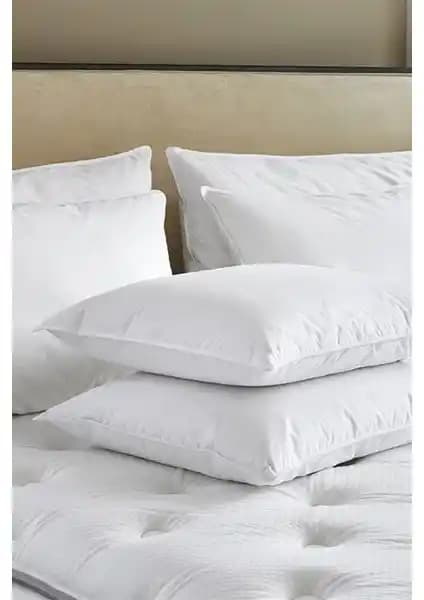 Varol Silikon Yastık 800gr Çift Set 50x70 cm, Ergonomik ve Nefes Alabilir Tasarım