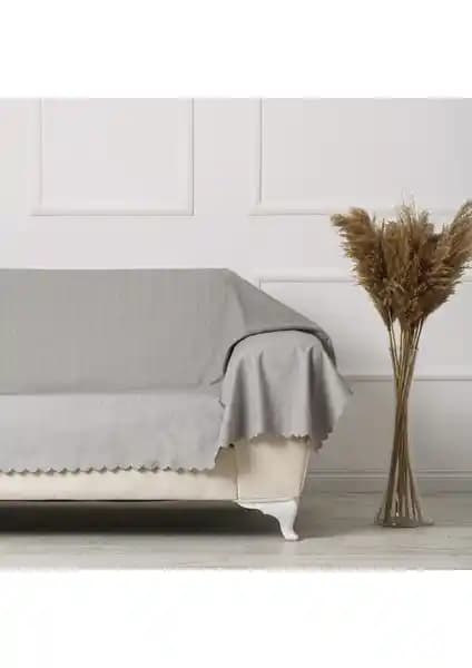 Velerde Home Battal Boy Çift Taraflı Kaydırmaz Koltuk Örtüsü Modern ve Dayanıklı Tasarım