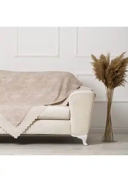 Velerde Home Vessel Çift Taraflı Çekyat Örtüsü Şalı: Modern ve Dayanıklı Ev Dekorasyonu Ürünü