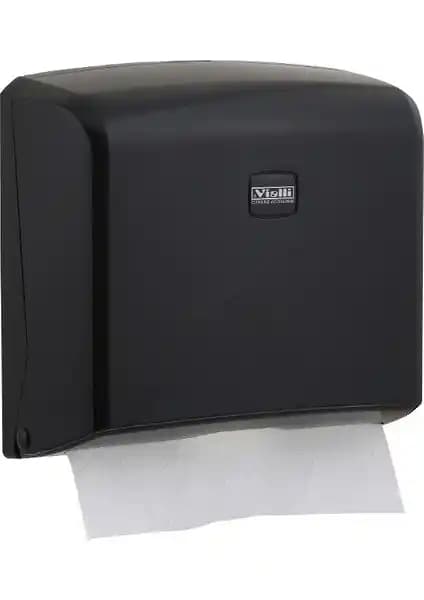 Vialli Vi̇alli̇ Z Katlı Kağıt Havlu Dispenseri: Dayanıklı ve Güvenli Hijyen Çözümü