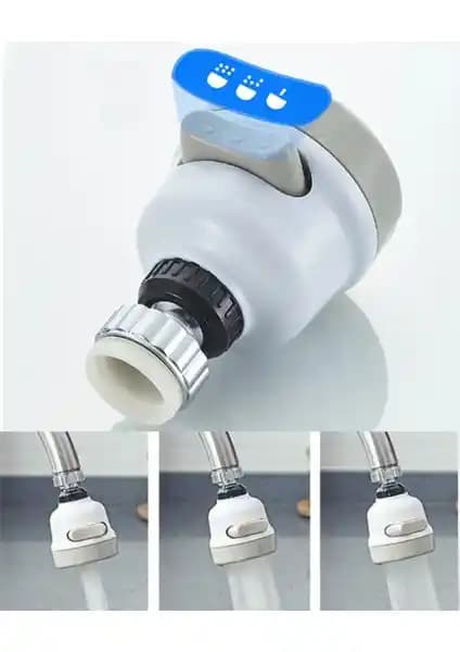 Vie Tasarruflu Oynar Başlık Krom 3 Fonksiyonlu Musluk Başlığı İnceleme ve Özellikleri