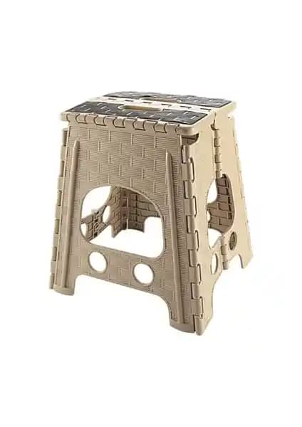 Violet Plastik Katlanır Orta Tabure: Hafif ve Dayanıklı Çok Amaçlı Oturma Çözümü