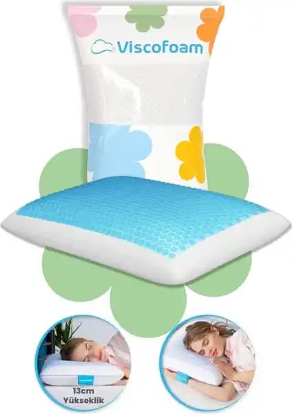 Viscofoam Evva Terletmeyen Ortopedik Yastık: Boyun Sağlığı ve Konfor İçin Uygun Çözüm