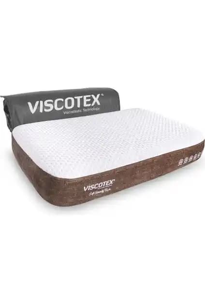 Viscotex Soft Serenity Ergonomik Visco Yastık: Boyun ve Uyku Sağlığını Destekleyen Tasarım