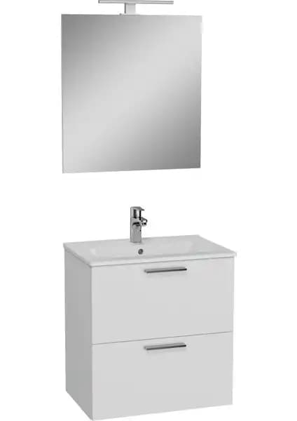 VitrA Mia 75021 Banyo Dolabı Seti Modern Tasarım ve Fonksiyonellik Bir Arada