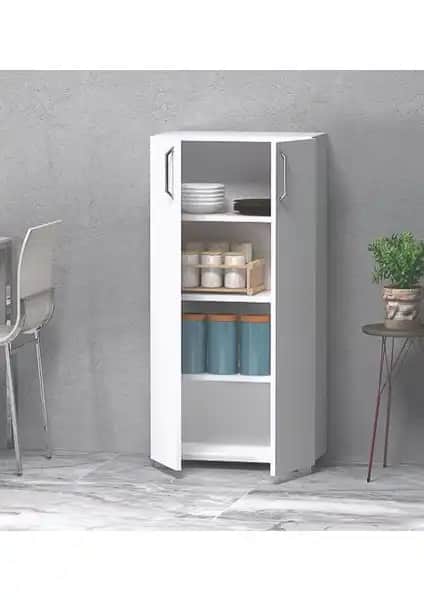 Yaman Dekorasyon Defne Çok Amaçlı Kiler Dolabı: Estetik ve Fonksiyonel Depolama Çözümü