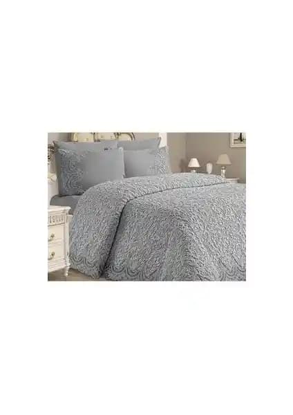 Yarençeyiz Dantelli Gelin Battaniye Seti: Şık ve Kullanışlı Yatak Odası Dekorasyonu Ürünü