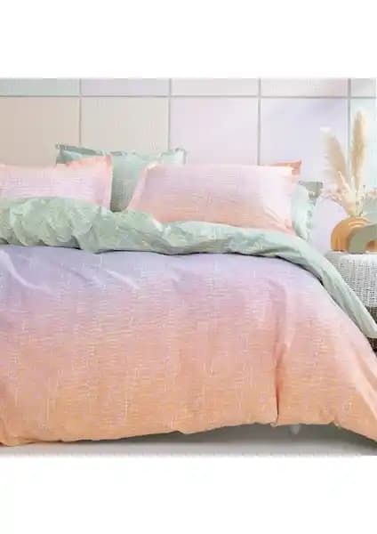 Yataş Bedding Mello Tek Kişilik Ranforce Nevresim Takımı Canlı Renkler ve Modern Tasarım