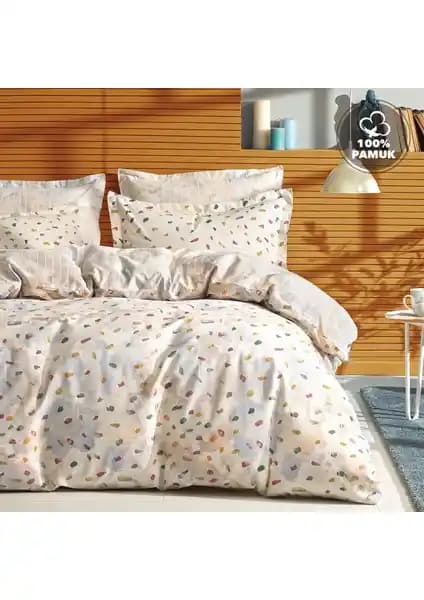 Yataş Bedding Nimbus Tek Kişilik Ranforce Nevresim Seti Lila Modern ve Şık Tasarım