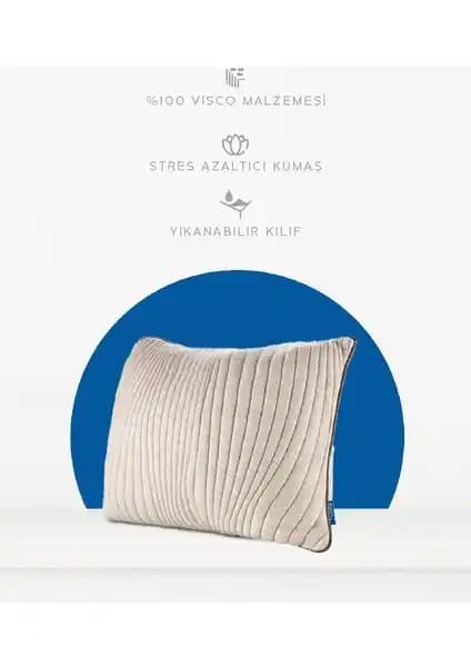 Yatsan Blau Visco Anti Stres Large Yastık ile Konforlu ve Sağlıklı Uyku Deneyimi