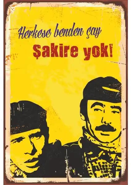 Yeşilçam Temalı Hayat Poster Kendinizi Evinizde Hissedeceğiniz Dekoratif Parça