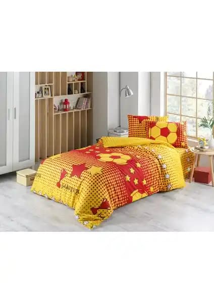 Yüksek Kaliteli Pamuklu Tek Kişilik Nevresim Seti Canlı Renkler ve Kolay Bakım Özellikleriyle