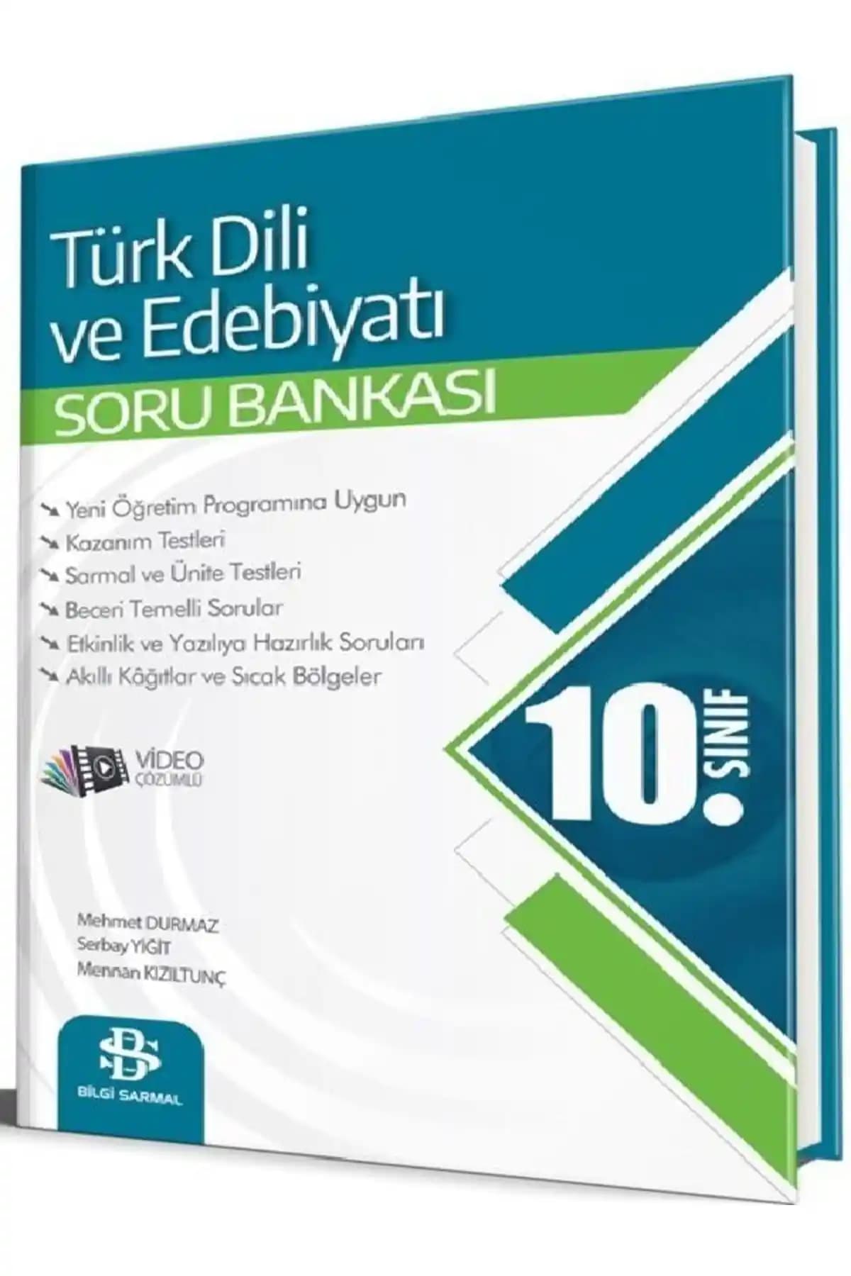 10. Sınıf Türk Dili ve Edebiyatı Soru Bankası 2024-2025 Güçlü ve Kapsamlı Kaynak