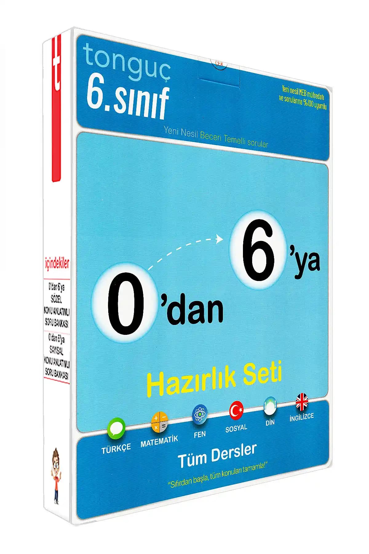 6. Sınıf Tüm Dersler Konu Anlatımlı Soru Bankası Seti Tonguç Yayınları 2023 Güncel İçerik