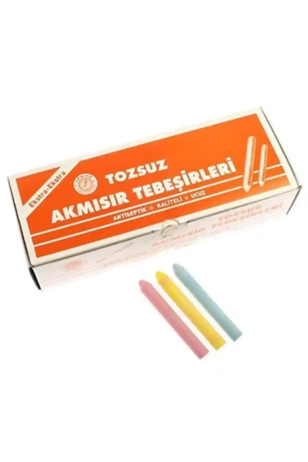 Akmısır Tozsuz Renkli Tebeşir: Güvenli ve Yaratıcı Çizim Malzemeleri