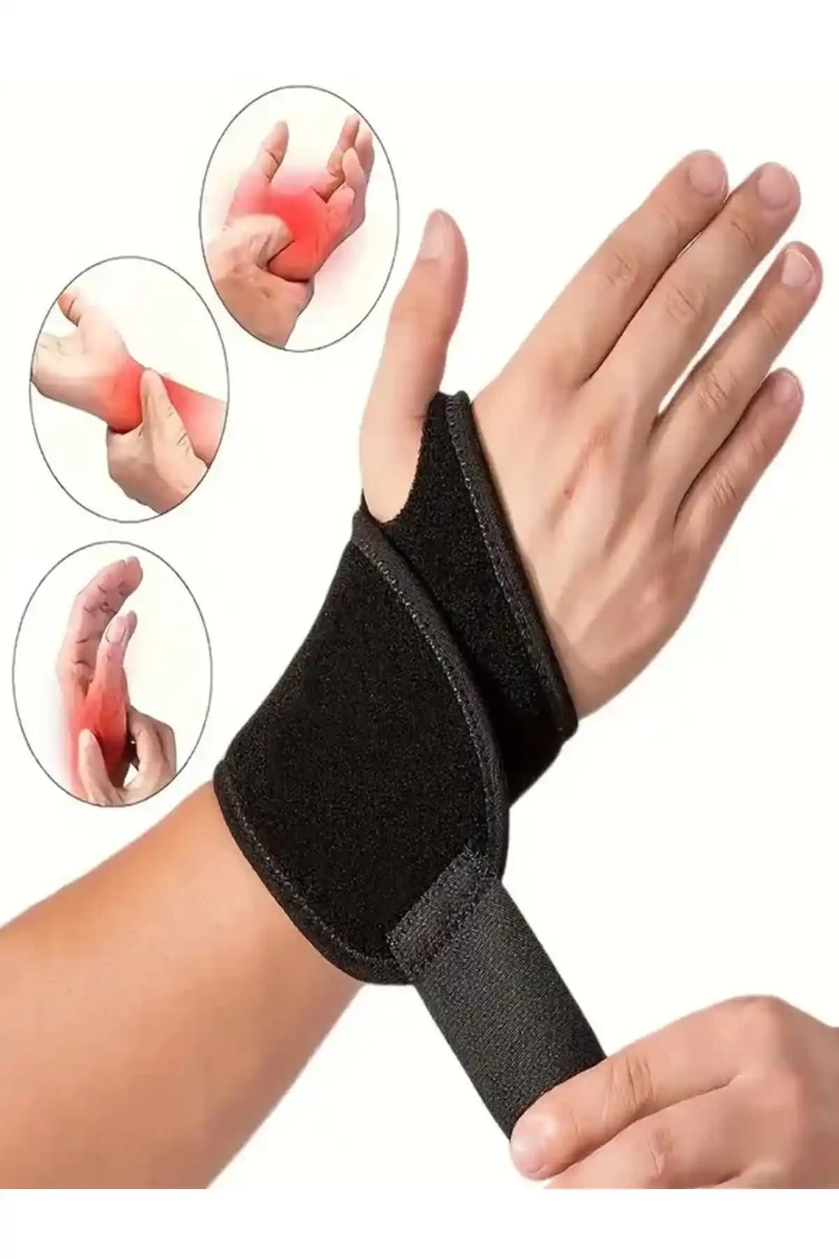 Ankaflex Express Medikal Ayarlanabilir Spor Bilek Bandı Güç ve Destek Sağlar