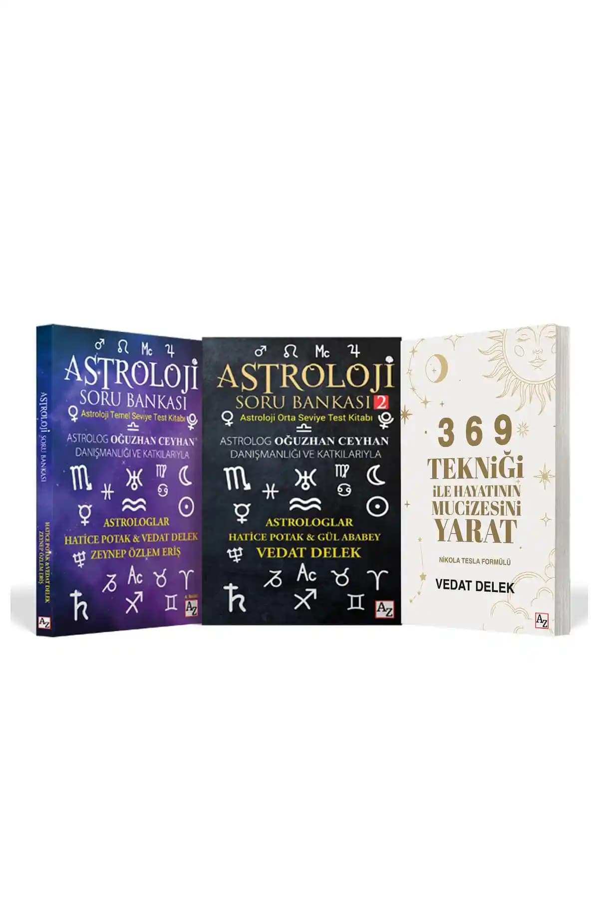 Az Kitap Astroloji 3'lü Seti ile Derinlemesine Astroloji Deneyimi ve Pratik Uygulamalar