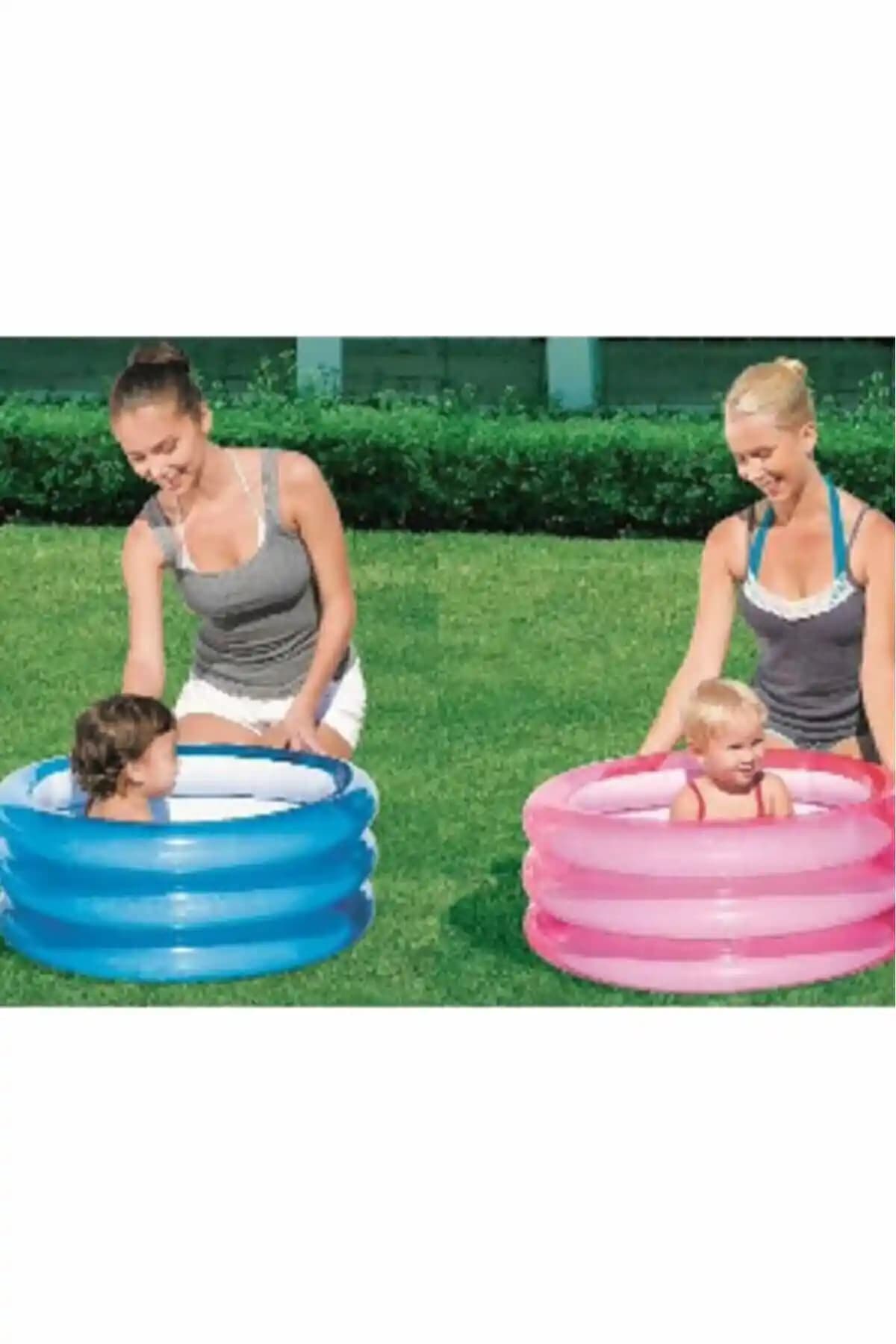 Bestway 51033 3 Bölmeli Havuz Çocuklar ve Aileler İçin Pratik ve Şık Tasarım