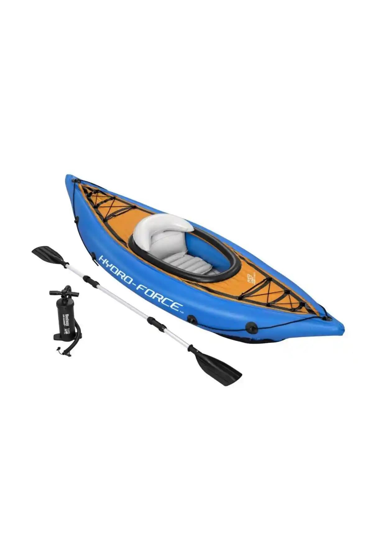 Bestway 65115 Tek Kişilik Şişme Kano: Dayanıklı ve Pratik Su Sporları Aracı