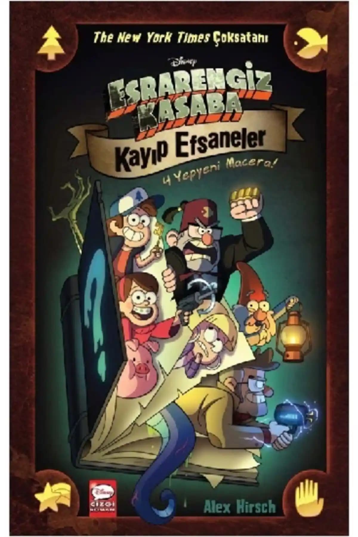 Beta Kids Disney Esrarengiz Kasaba Kayıp Efsaneler Çocuklar İçin Güncel ve Eğlenceli Kitap
