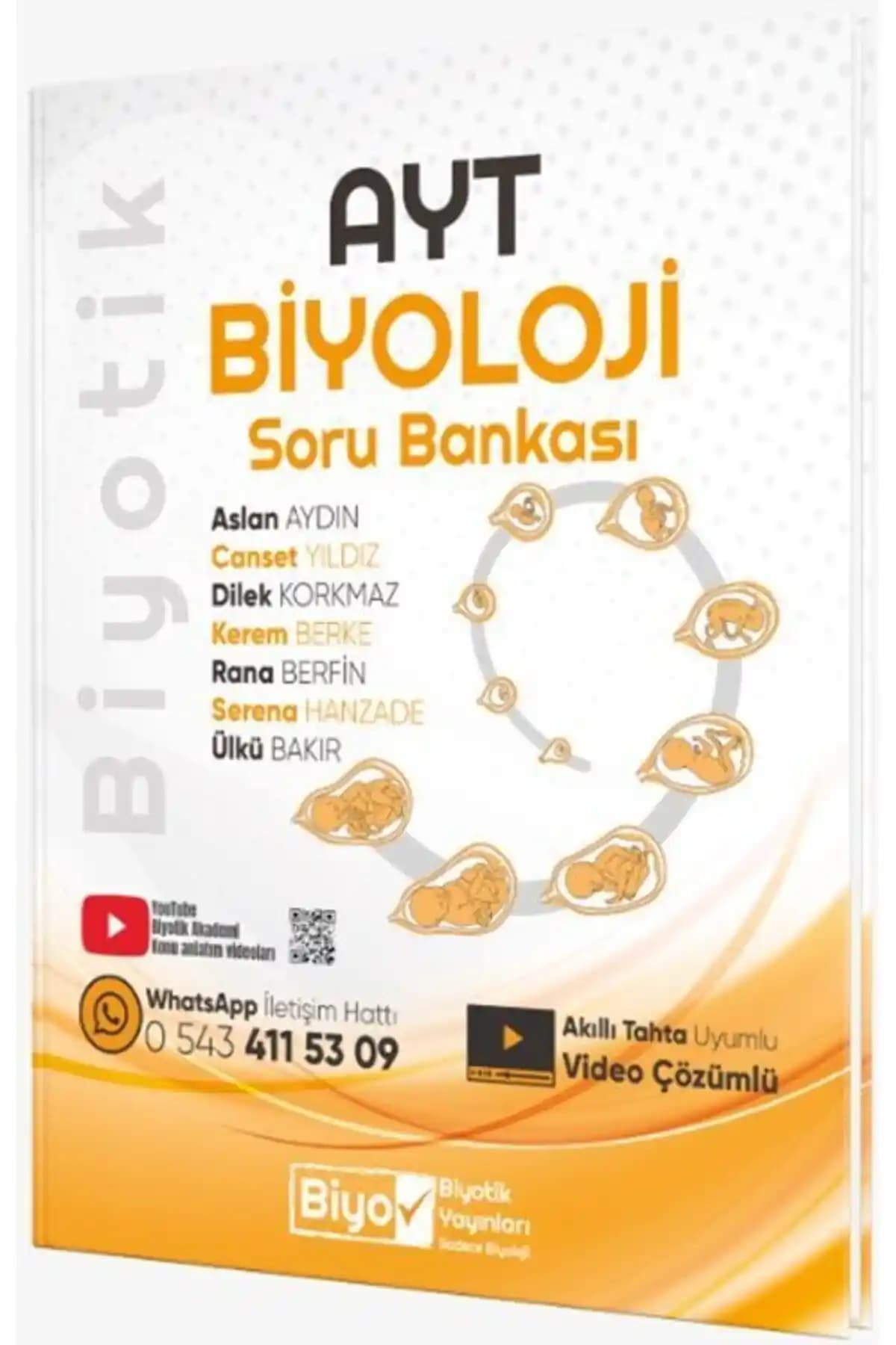 Biyotik Yayınları 2026 AYT Biyotik Biyoloji Soru Bankası Detaylı İnceleme ve Değerlendirme
