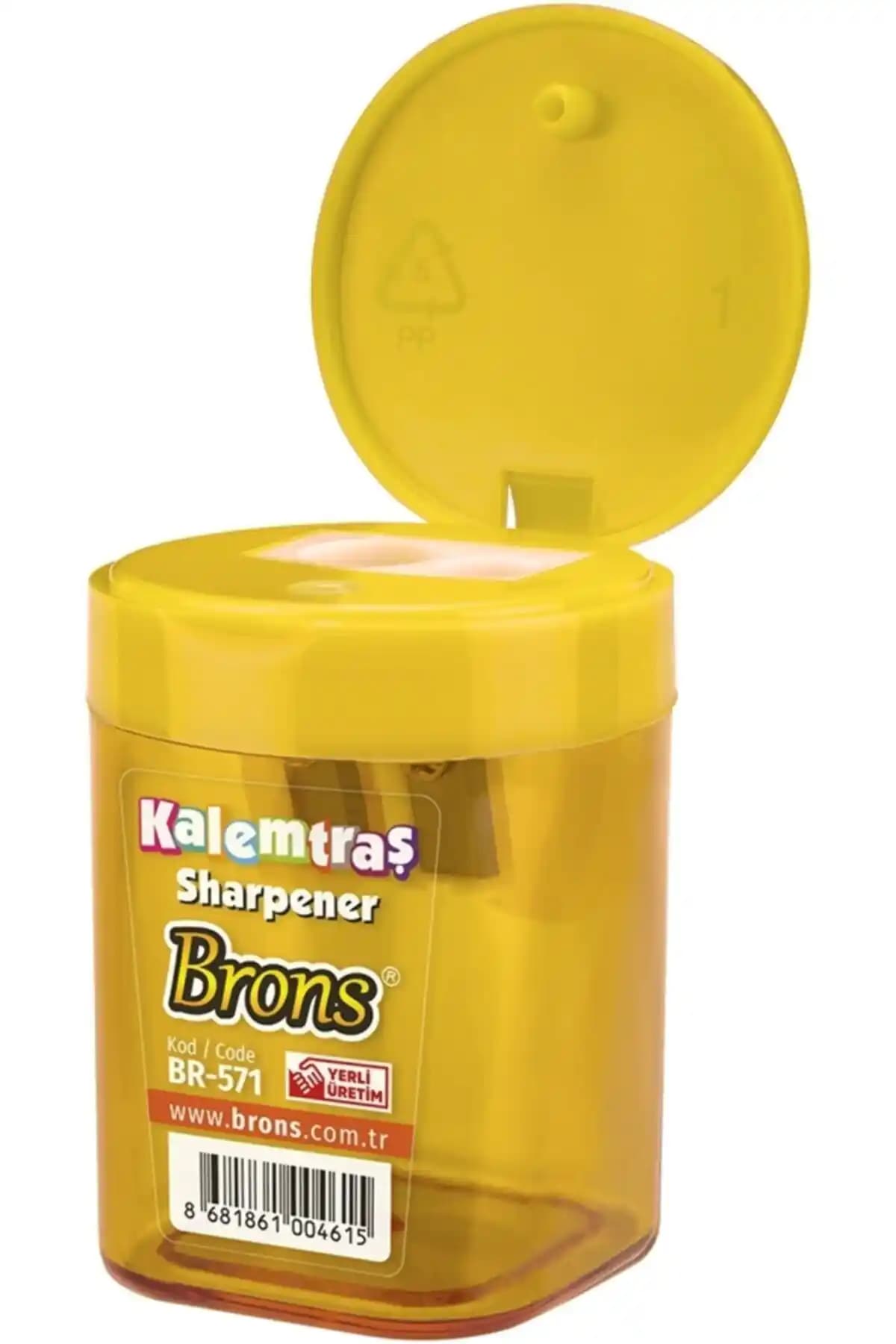 Brons BR-571 Bronz Silindir Kalemtraş Dayanıklı ve Estetik Tasarım