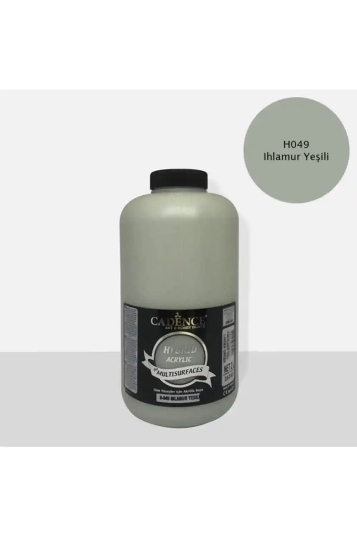 Cadence Boya Hybrıd Akrilik Multısurfaces H-049 Ihlamur Yeşil Çok Yönlü ve Güçlü Boya Seçeneği