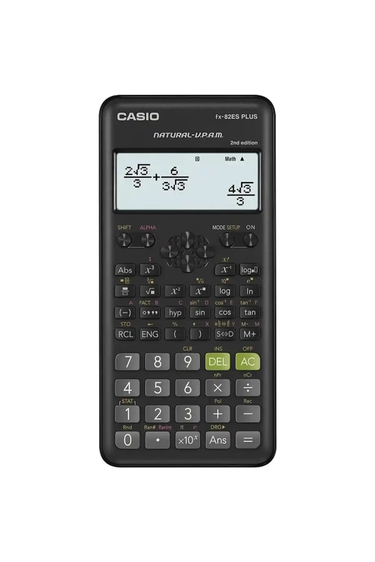 Casio Fx-82es Plus 252 Fonksiyon 2. Nesil Bilimsel Hesap Makinesi İncelemesi