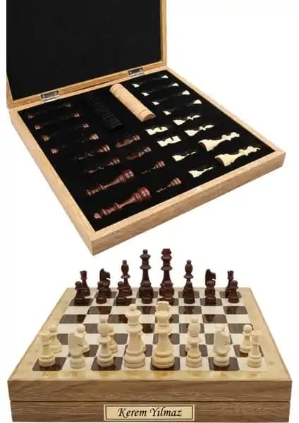 Cooper Chess Ahşap Satranç ve Dama Takımı: Şık ve Dayanıklı Masa Oyun Seti