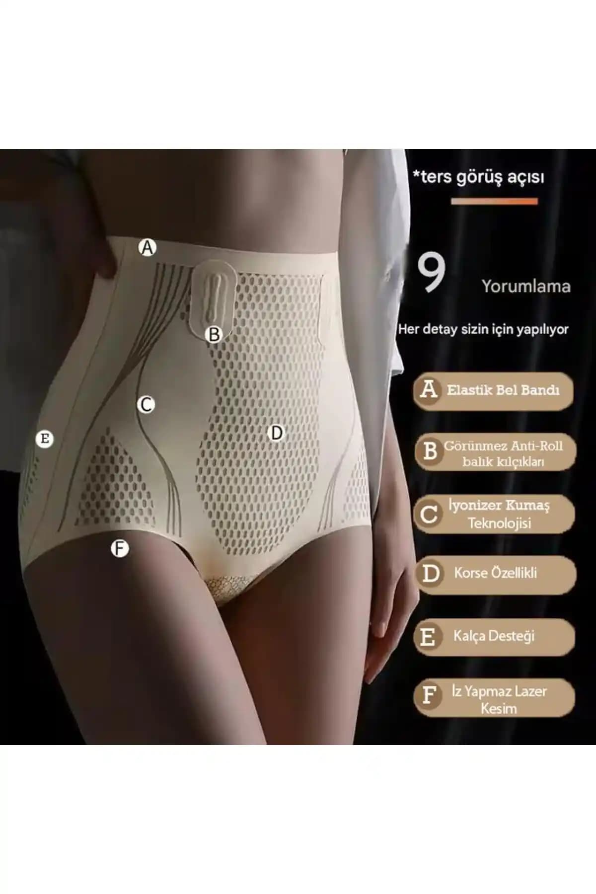 Critıcman Kadın Dikişsiz Yüksek Bel Toparlayıcı Korse Külot Özellikleri ve Kullanım Avantajları