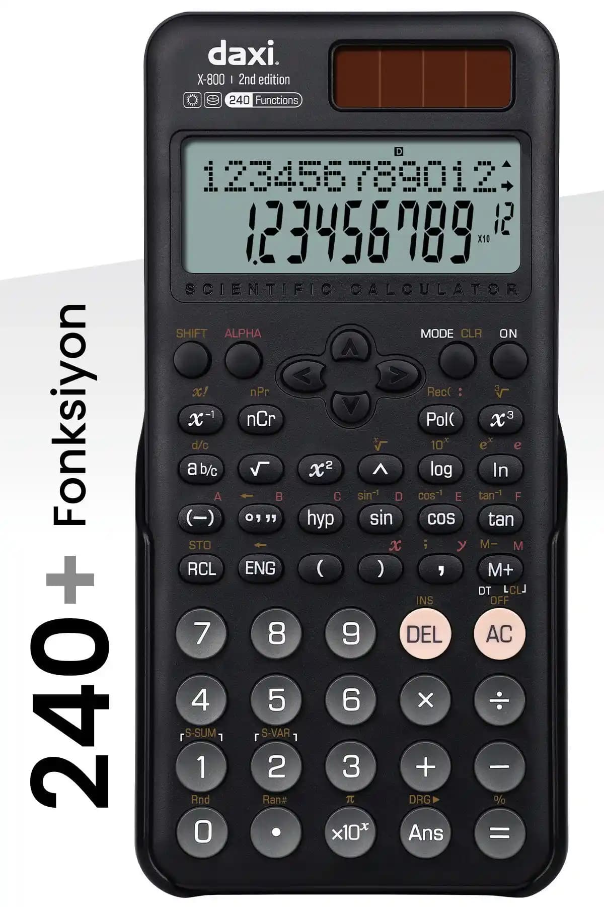 Daxi X-800 Bilimsel Hesap Makinesi: Yüksek Performans ve Güvenilirlik