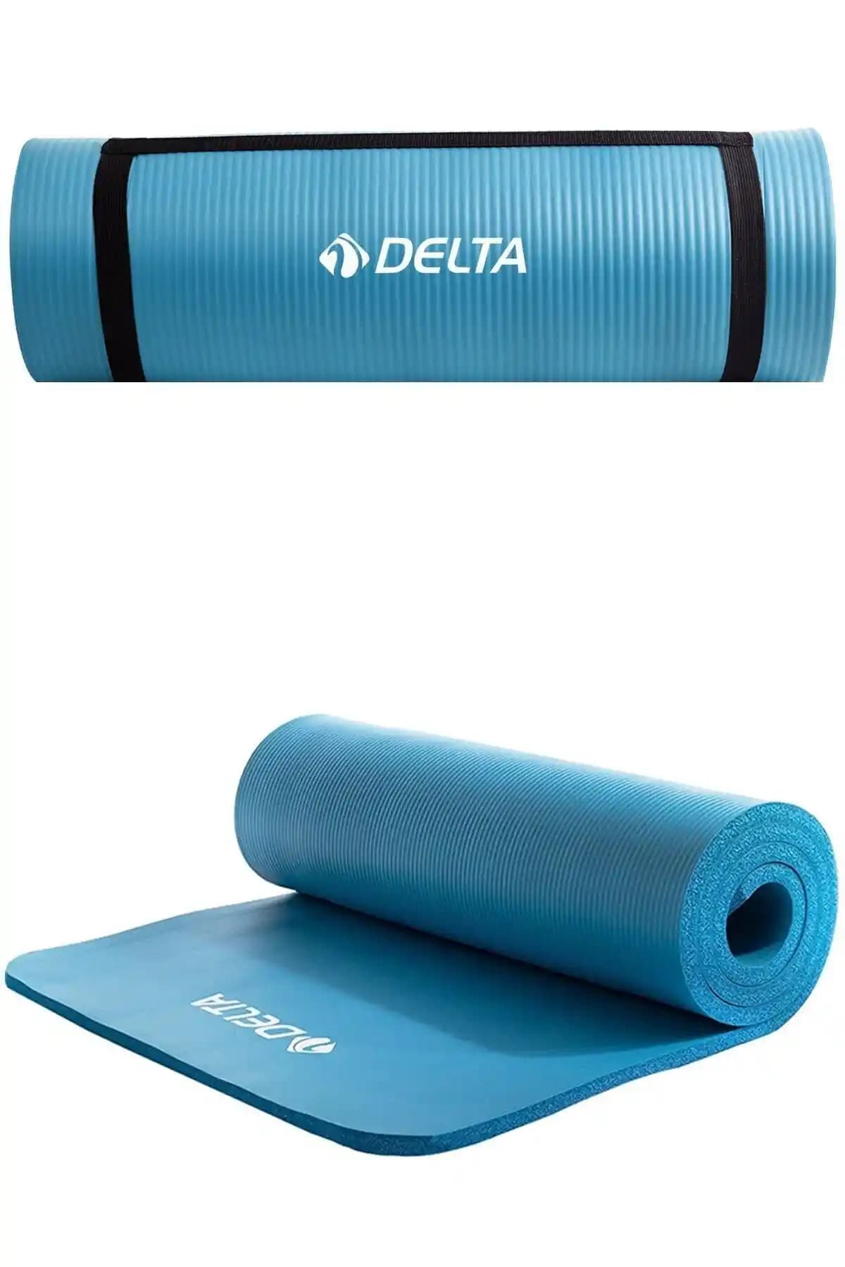 Delta Konfor Zemin Pilates Minderi 15 mm Kalınlıkta Taşınabilir ve Kaymaz Yoga Matı