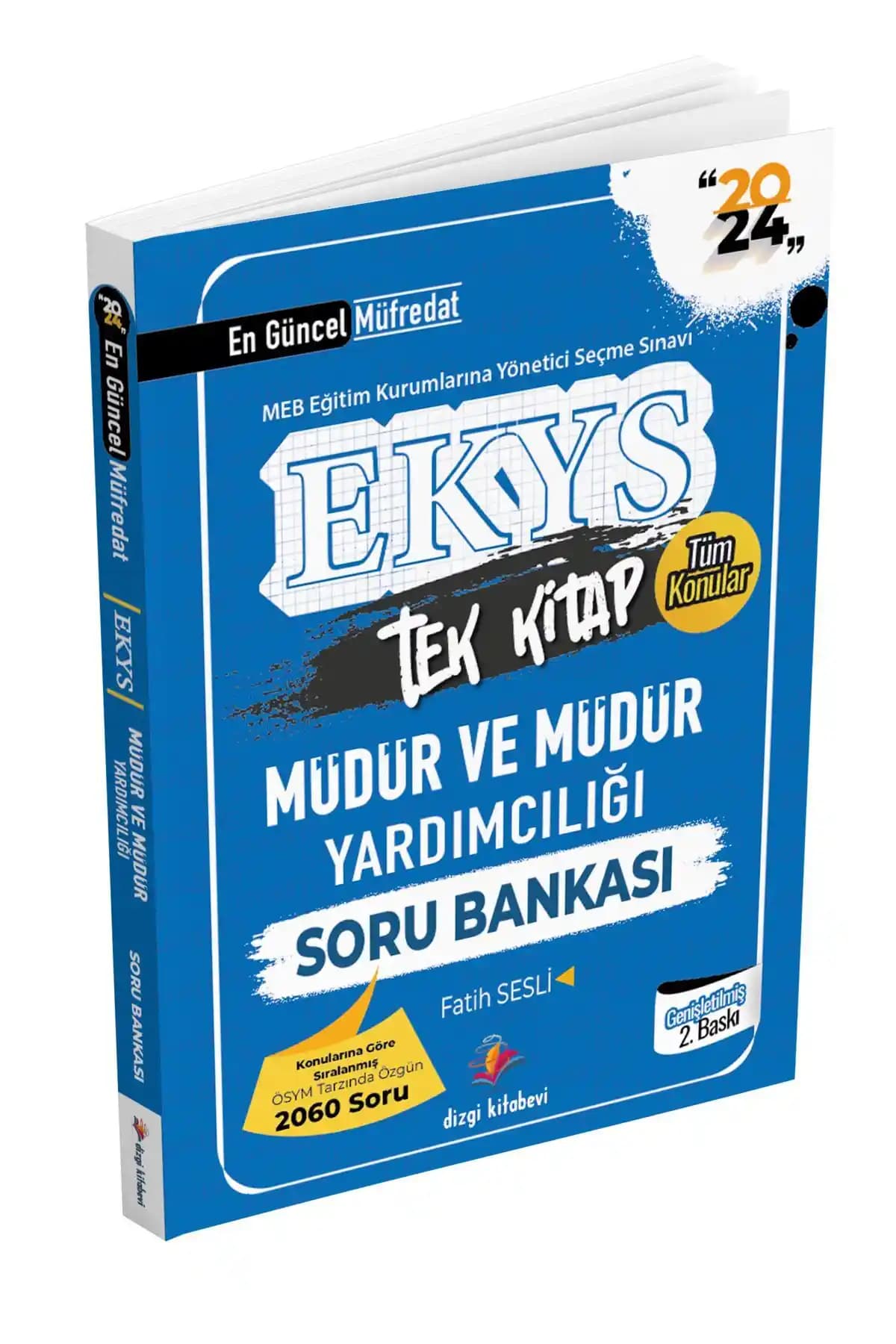 Dizgi Kitap 2024 MEB Ekys Müdür ve Müdür Yardımcılığı Soru Bankası Güncel İçerik
