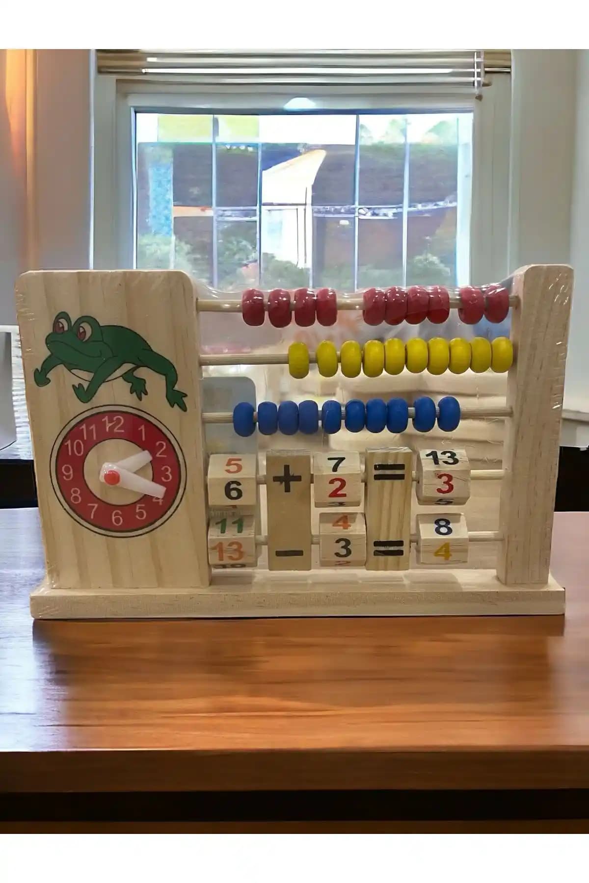 Dodotoys Montessori Ahşap Abaküs: Çocuklar İçin Eğitici ve Sevimli Öğrenme Aracı