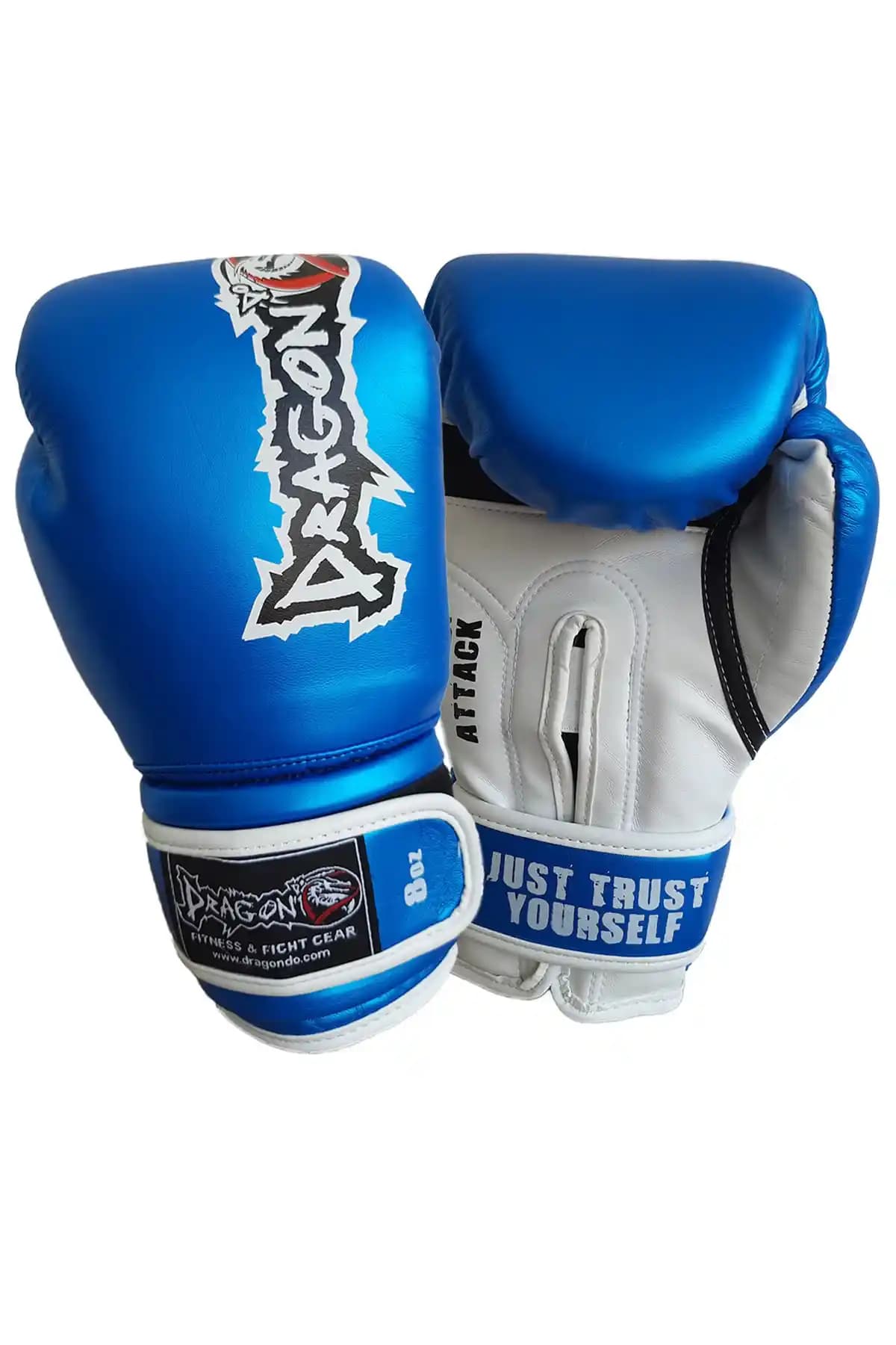 Dragondo Suni Deri Attack 5 Boks Eldiveni Sporcular İçin Dayanıklı ve Konforlu Tasarım