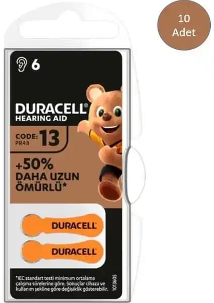 Duracell 13 Numara İşitme Cihazı Pili: Güçlü ve Güvenilir Performans Sağlayan Uzun Ömürlü Pil