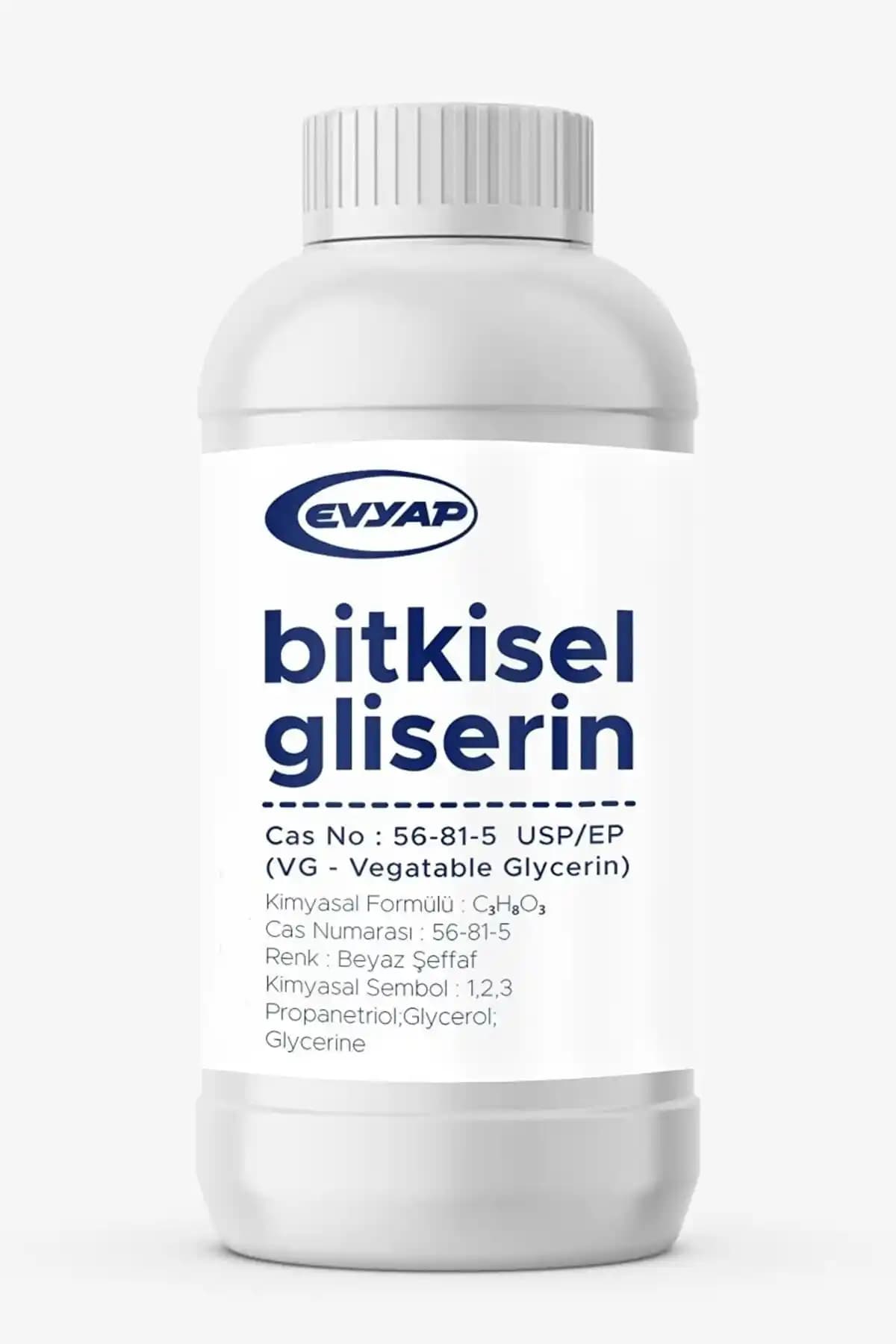 Evyap Bitkisel Gliserin 250 ml Doğal ve Çok Yönlü Kullanım için Uygun