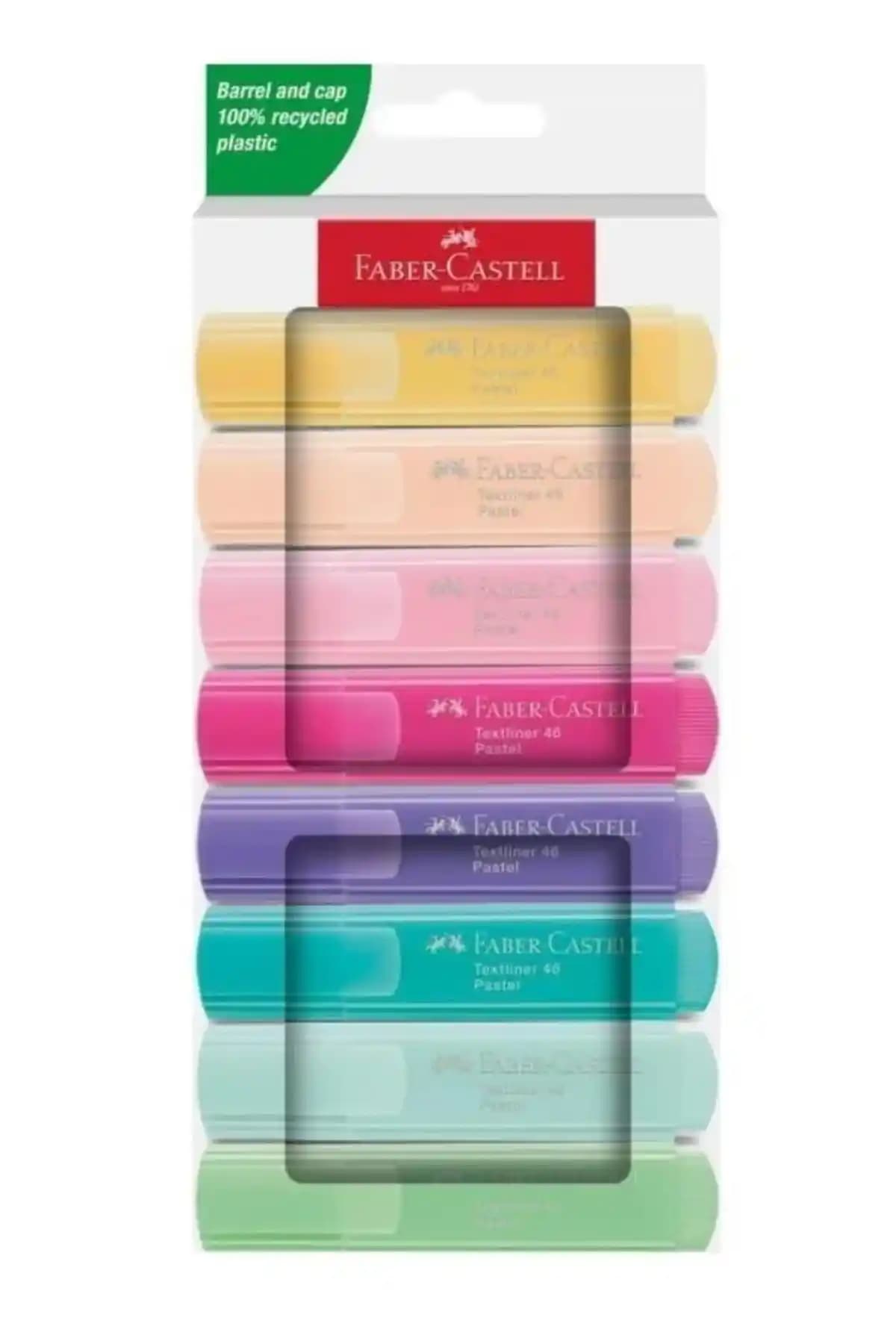 Faber Castell Fosforlu Kalem Seti 8'li: Canlı Renkler ve Yüksek Kaliteyle Yaratıcılığı Artırın