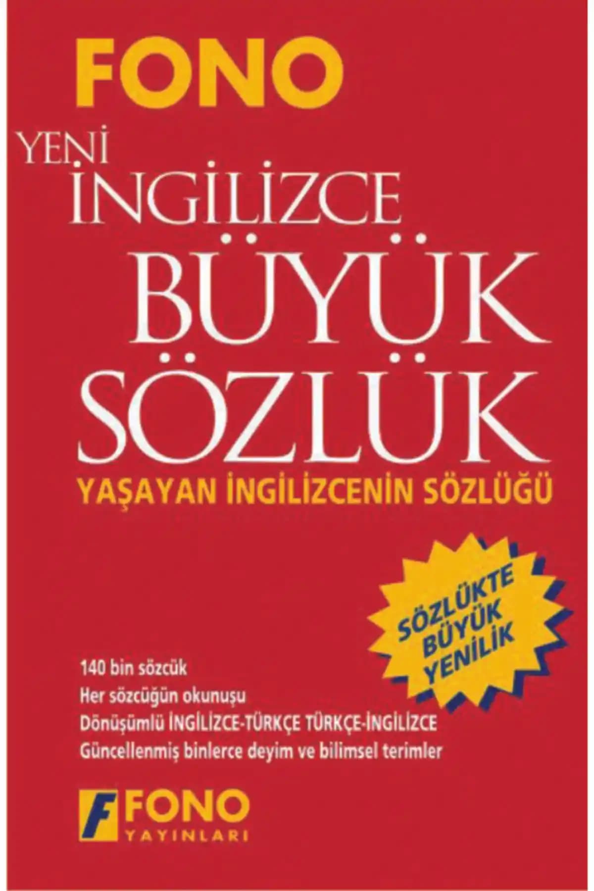 Fono İngilizce Büyük Sözlük: Güncel ve Kapsamlı Dil Öğrenme Kaynağı