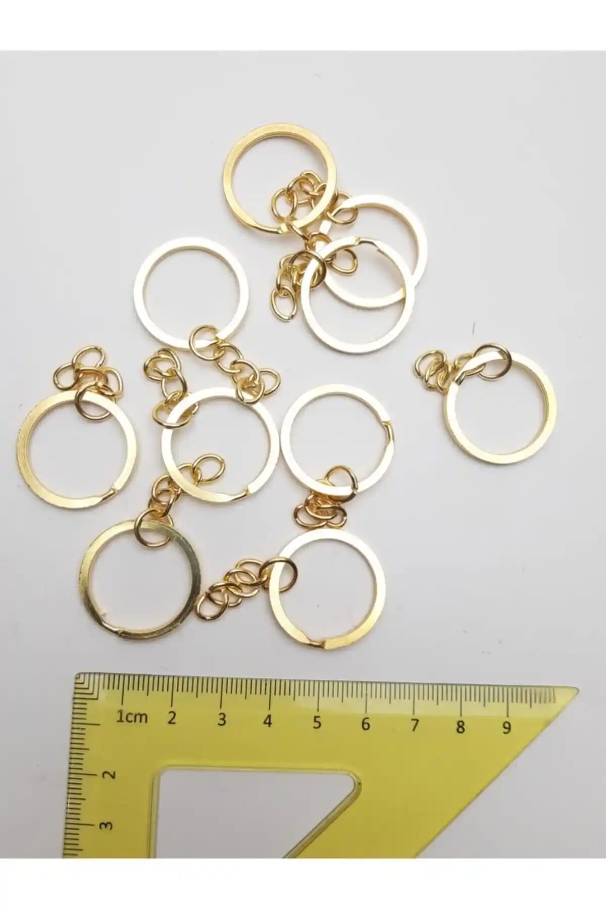 Genel Markalar Altın Renkli Metal Çelik Anahtarlık Halkası Ürün Özellikleri ve Kullanım Avantajları