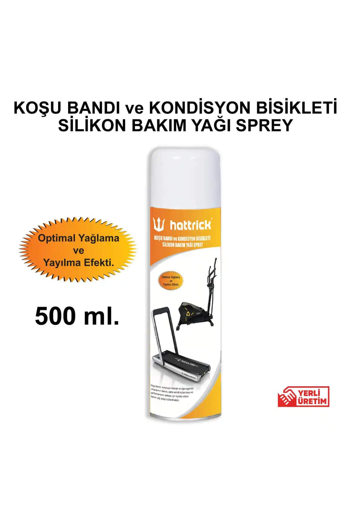 Hattrick Silikon Bakım Yağı Spreyi ile Fitness Ekipmanlarınızın Performansını Artırın