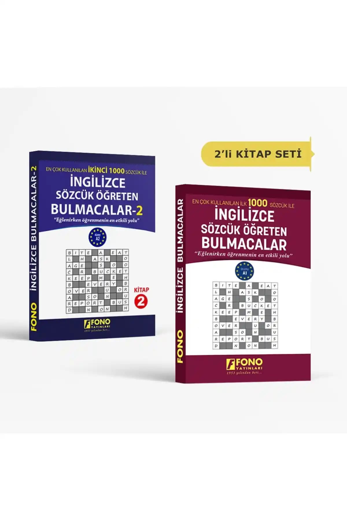 İngilizce Sözcük Öğreten Bulmacalar Seti: Etkili ve Eğlenceli Dil Öğrenme Aracı
