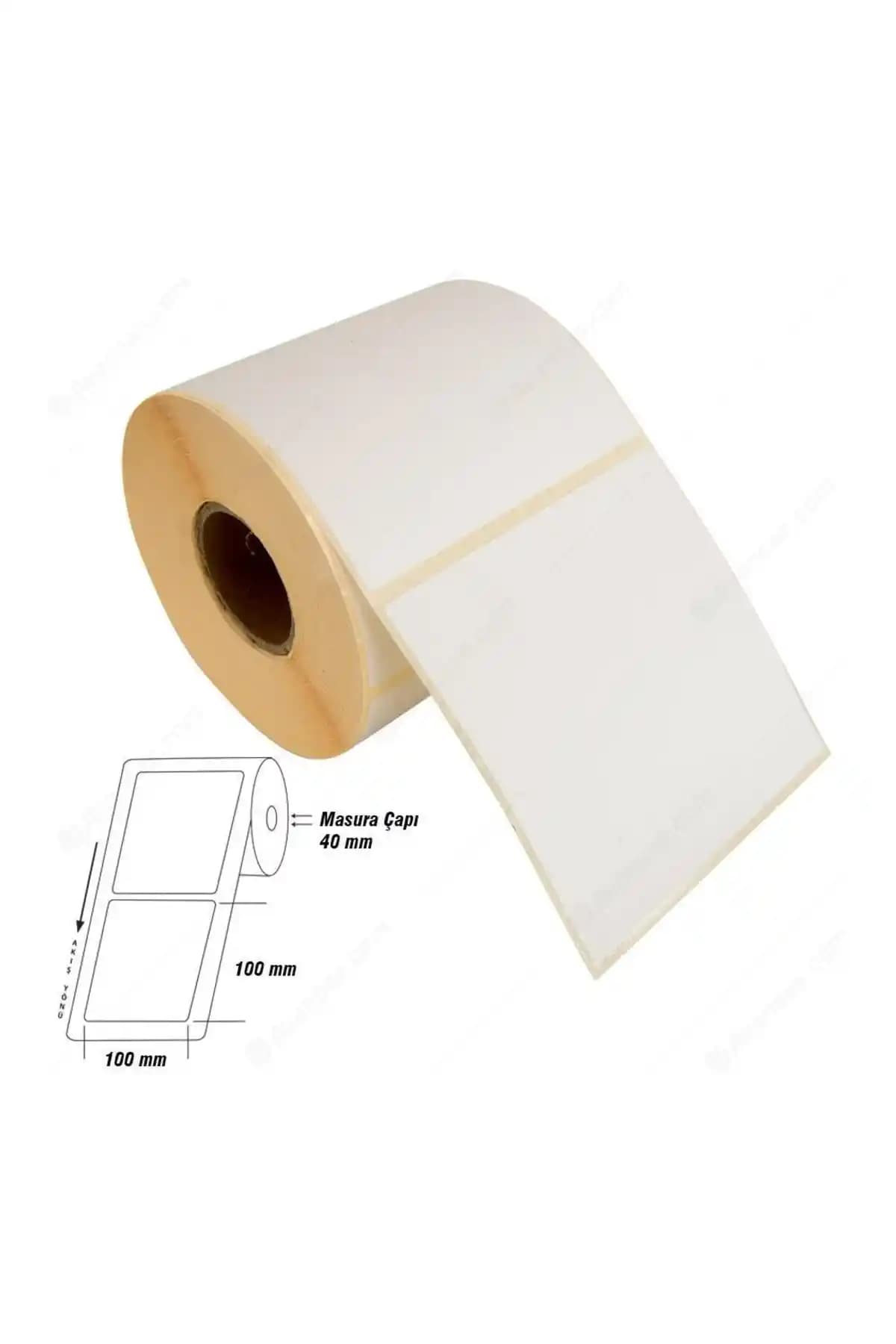 KARTALLAR ETİKET 100mm x 100mm Termal Barkod Etiketi: Yüksek Kalite ve Dayanıklılık